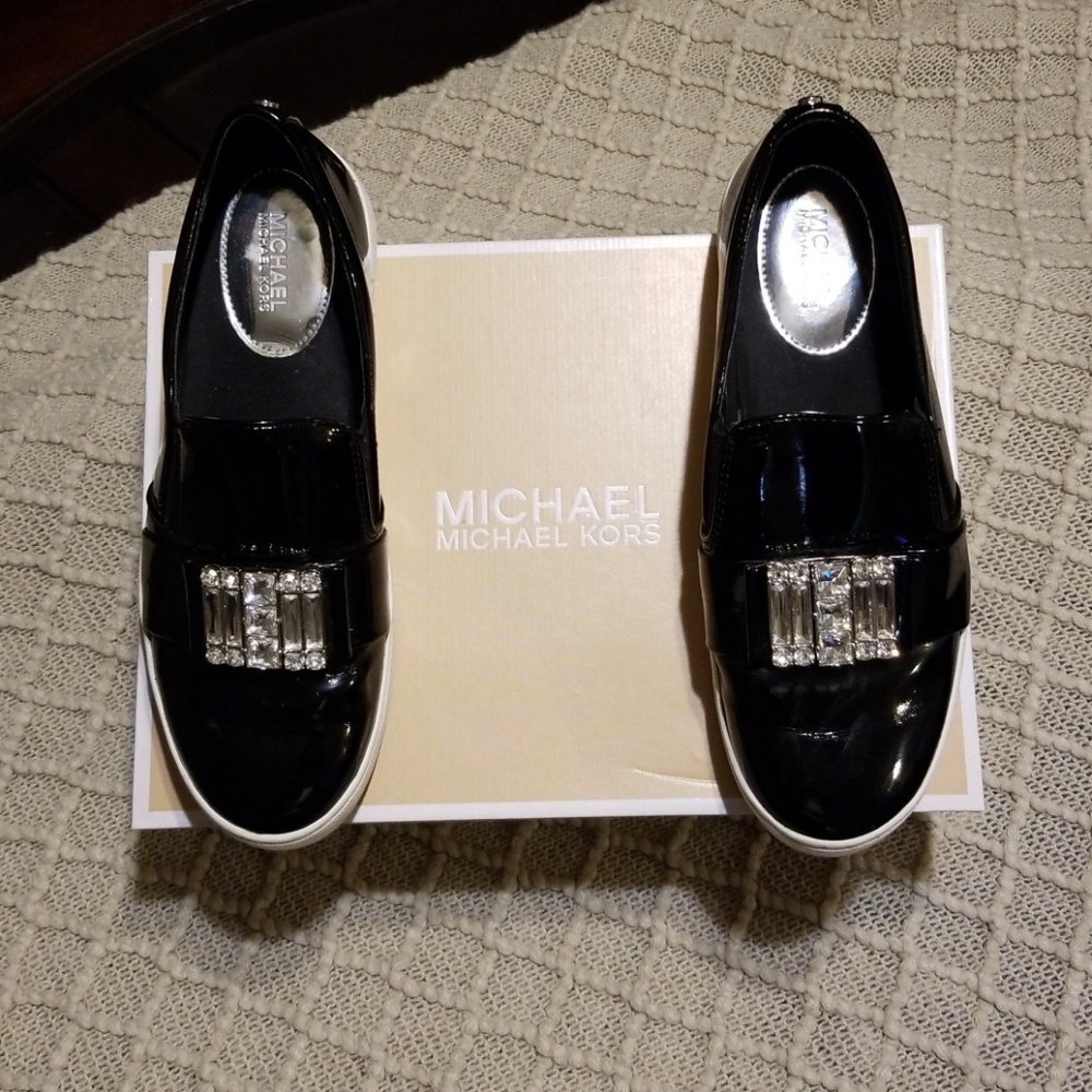 Michael Kors Michelle patent leather shoes